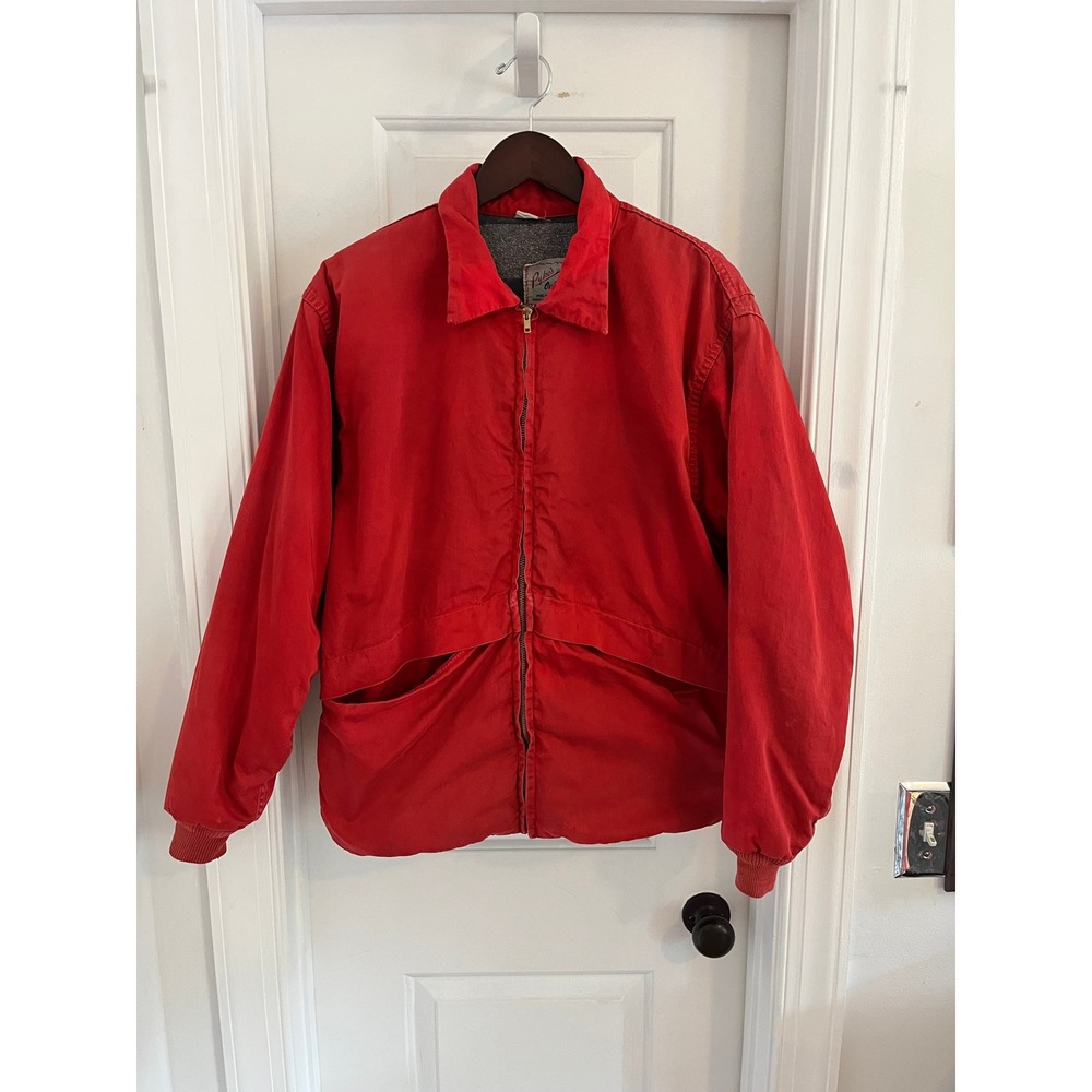 Vintage Pykes Outerwear Blanket Lined Canvas Jacket